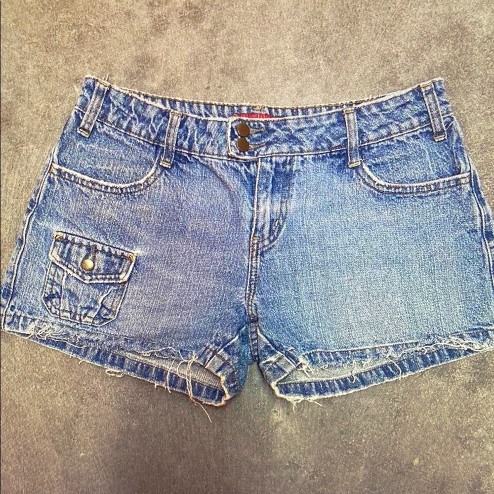 Blue Denim Women's Shorts